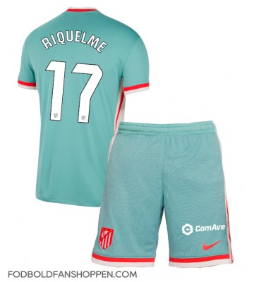 Atletico Madrid Rodrigo Riquelme #17 Udebanetrøje Børn 2024-25 Kortærmet (+ Korte bukser)